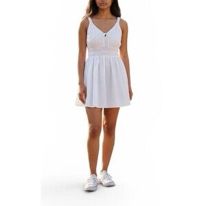 dress Steve Madden Smocked Waist Summer Mini Dress